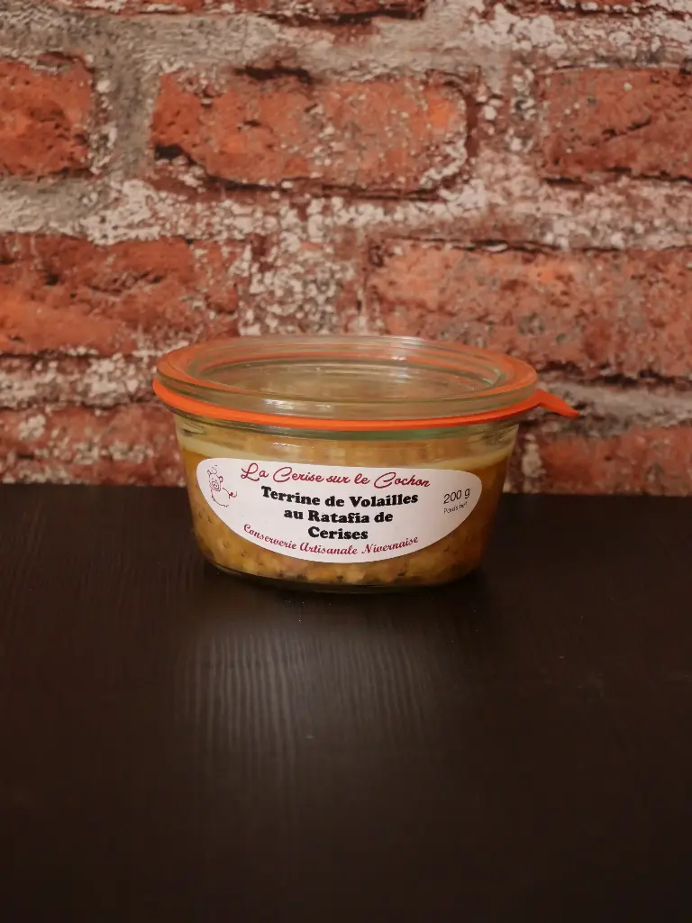 Terrine de Volailles au Ratafia de Cerise 200g