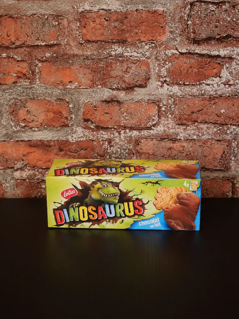 Lotus - Dinosaurus Chocolat au lait 225g