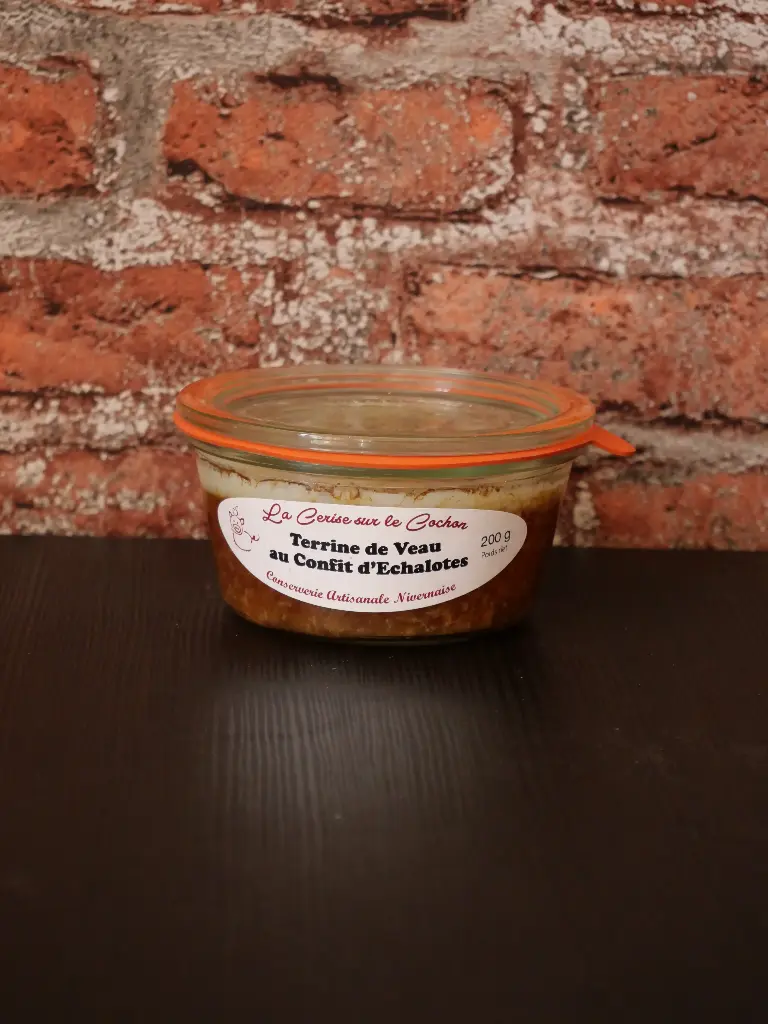 Terrine de Veau au Confit d'Échalotes 200g