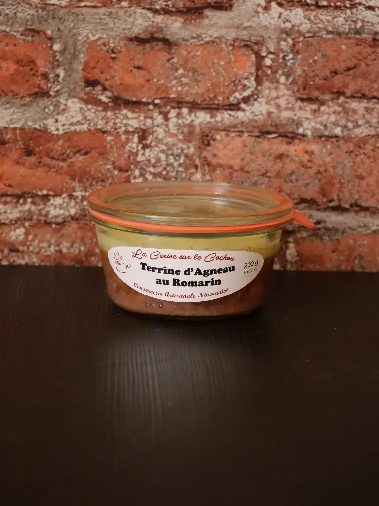 Terrine d'Agneau au Romarin 200g