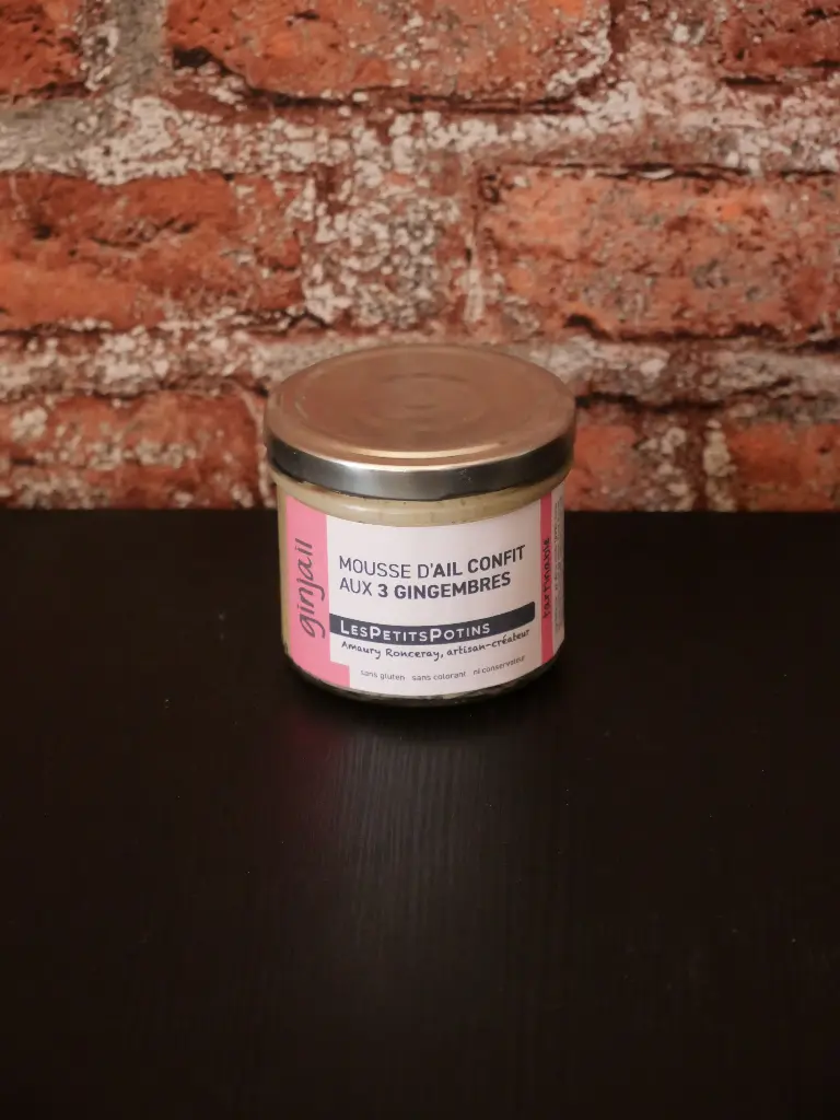 Ginjail - Mousse d'Ail Confit aux 3 Gingembres