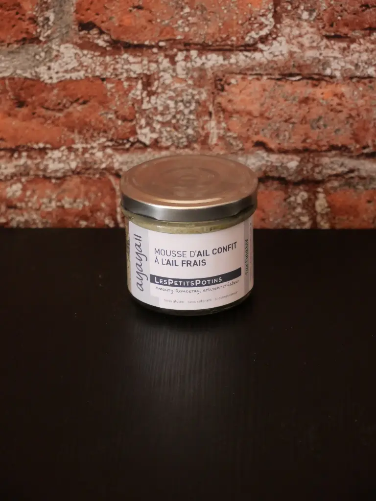 Ayayail - Mousse d'ail confit à l'ail frais