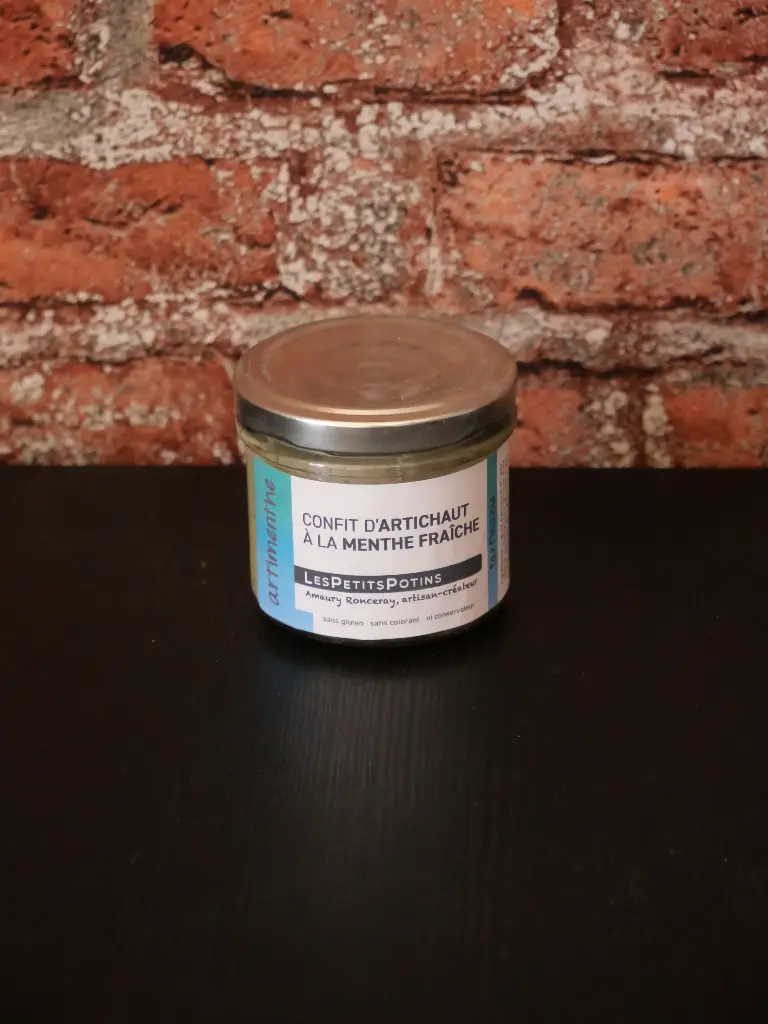 Artimenthe - Confit d'artichaut à la menthe fraîche