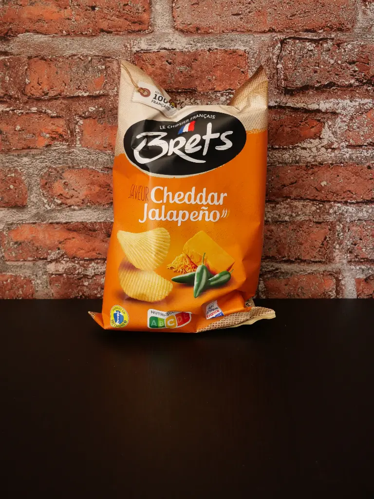 Brets - Chips Cheddar Jalapenos 125g