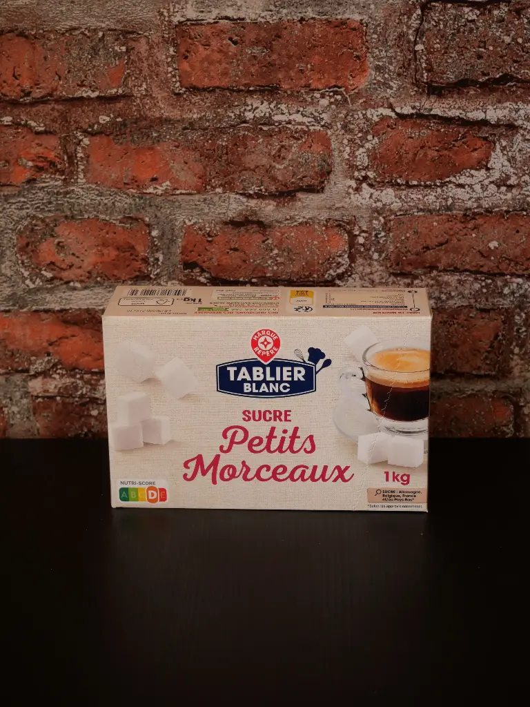 Tablier Blanc - Sucre petits morceaux 1kg