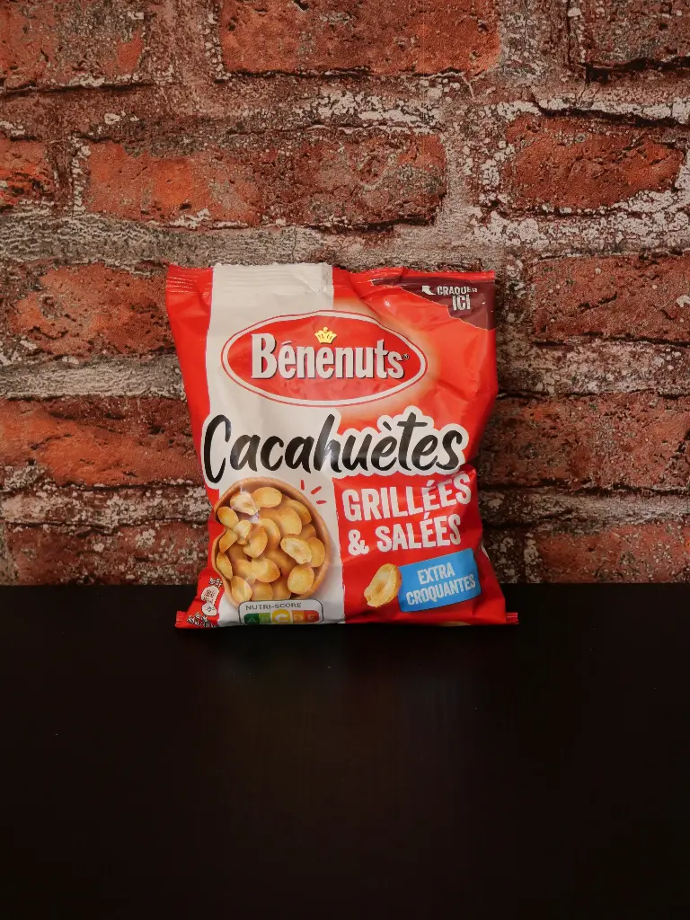 Benenuts - Cacahuetes grillées salées 220g