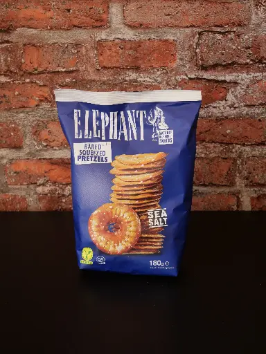 [5949040201082] Elephant - Bretzels Sel de Mer 180g