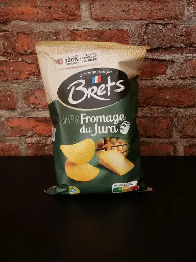 [3497917000907] Brets - Chips Fromage du Jura 125g