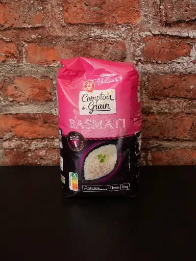 [3564700024164] Comptoir du Grain - Riz long Basmati 1kg
