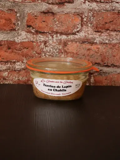 [LAPIN_CHABLIS_200] Terrine de Lapin au Chablis 200g