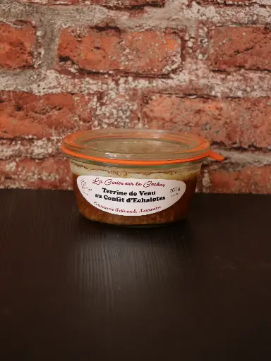 [VEAU_ECHALOTES_200] Terrine de Veau au Confit d'Échalotes 200g