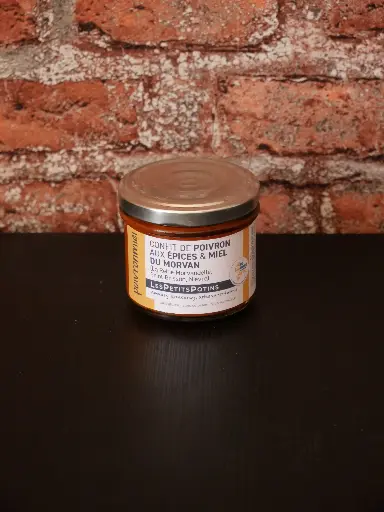 [3770010689195] Poivronmiel - Confit de Poivron aux Épices & Miel du Morvan