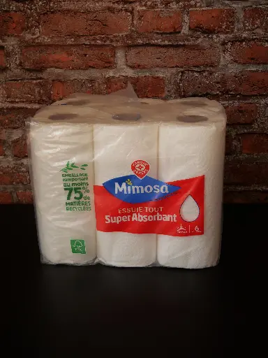 [3564700345993] Mimosa - Essuie-Tout 6 Rouleaux