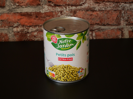 [3564700004739] Notre Jardin - Petits pois 800g