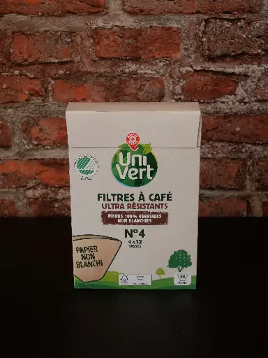 [3564706580336] Univert - Filtres à café x80